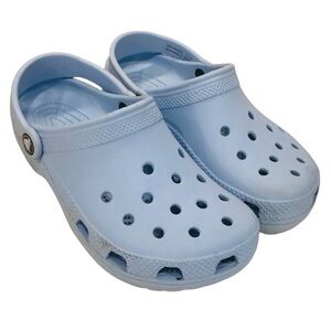 Youth Classic CROCS Light Blue Size 2